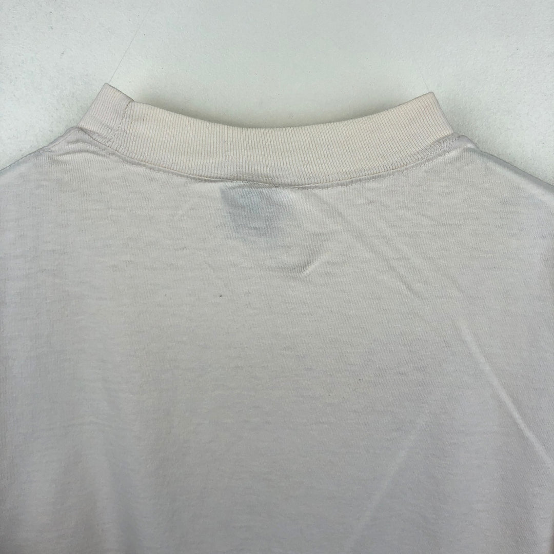 ~90'S MORRIS The Cat Cat Pattern Animal T-Shirt Men's Size S (Equivalent) Vintage unclear unbleached Vintage Second Hand