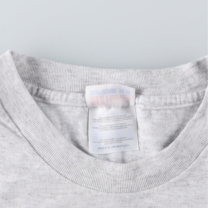90'S Hanes HEAVYWEIGHT 50 cotton white type Vintage Second Hand