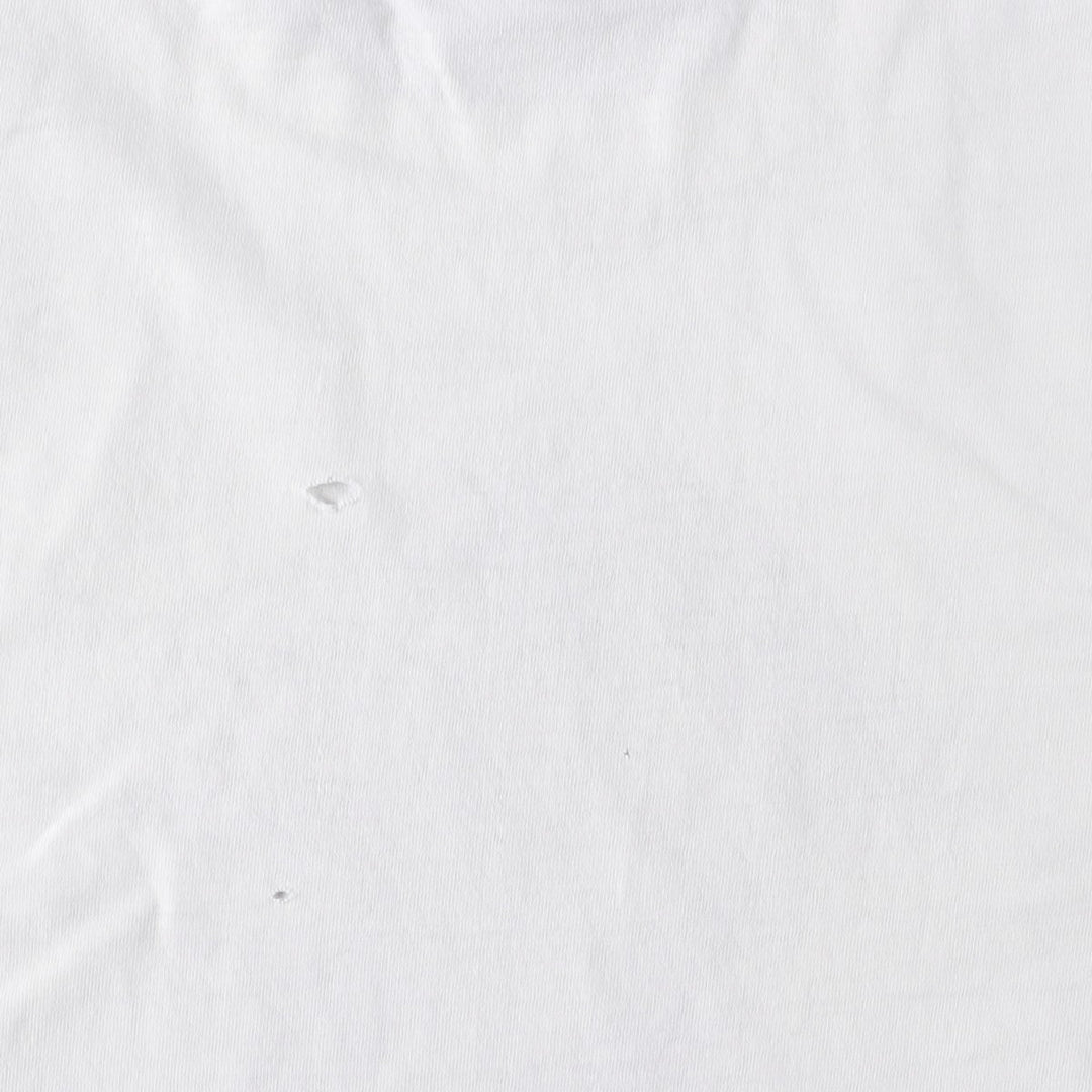 90'S Anvil Gorilla Pattern Animal T-Shirt, Made in USA, Men's Size L (approx.) cotton white type Vintage Second Hand