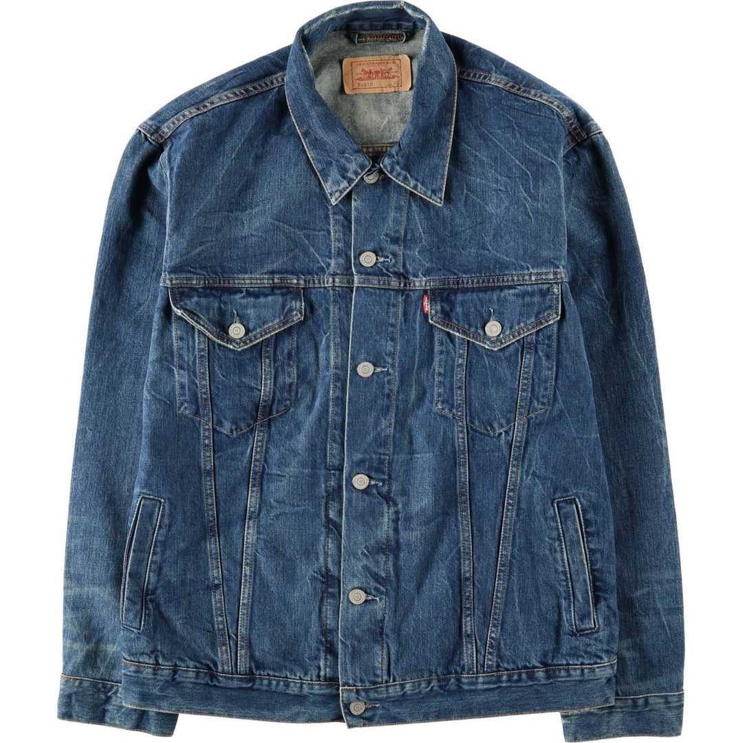 Levi's 72510 Denim Jacket (Men's Size XL) unclear blue type Vintage Second Hand