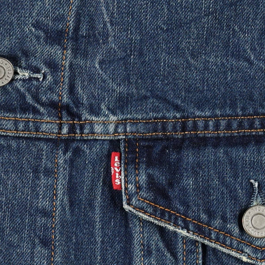 Levi's 72510 Denim Jacket (Men's Size XL) unclear blue type Vintage Second Hand