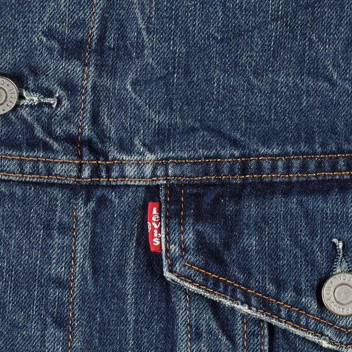Levi's 72510 Denim Jacket (Men's Size XL) unclear blue type Vintage Second Hand