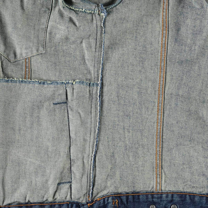 Levi's 72510 Denim Jacket (Men's Size XL) unclear blue type Vintage Second Hand