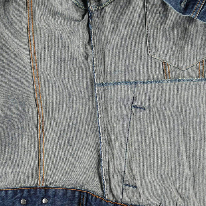 Levi's 72510 Denim Jacket (Men's Size XL) unclear blue type Vintage Second Hand