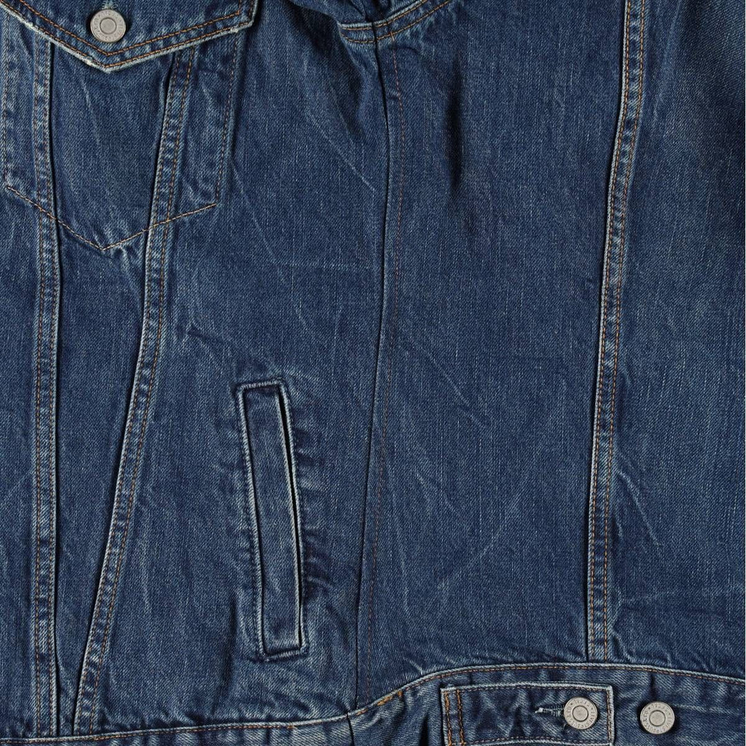 Levi's 72510 Denim Jacket (Men's Size XL) unclear blue type Vintage Second Hand