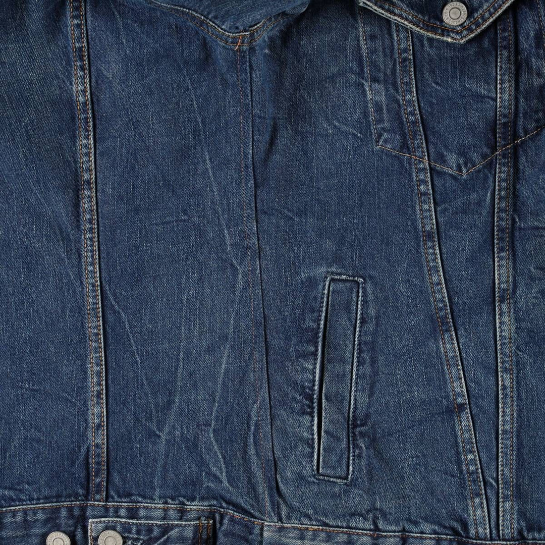 Levi's 72510 Denim Jacket (Men's Size XL) unclear blue type Vintage Second Hand