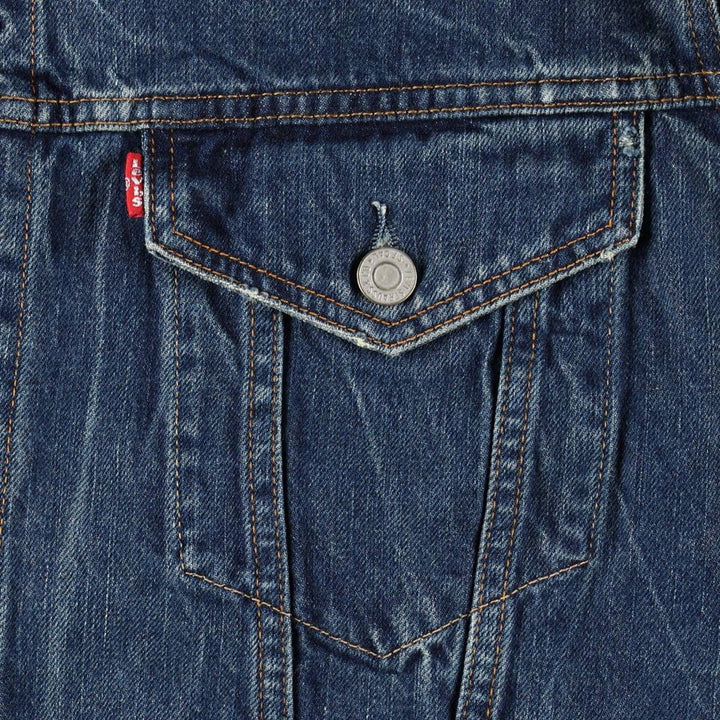 Levi's 72510 Denim Jacket (Men's Size XL) unclear blue type Vintage Second Hand