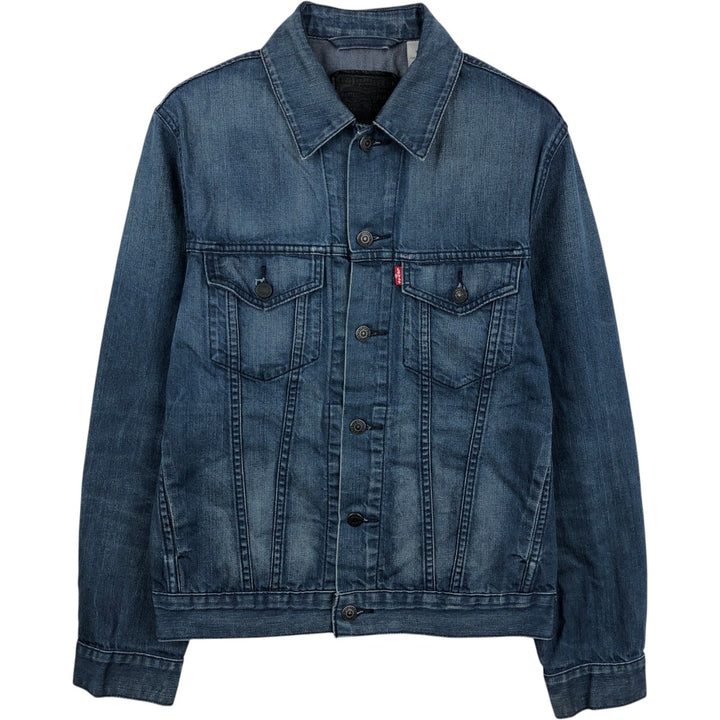 Levi's denim jacket, denim jacket, men's size M cotton blue type Vintage Second Hand
