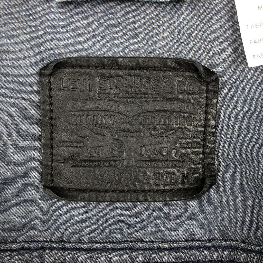 Levi's denim jacket, denim jacket, men's size M cotton blue type Vintage Second Hand