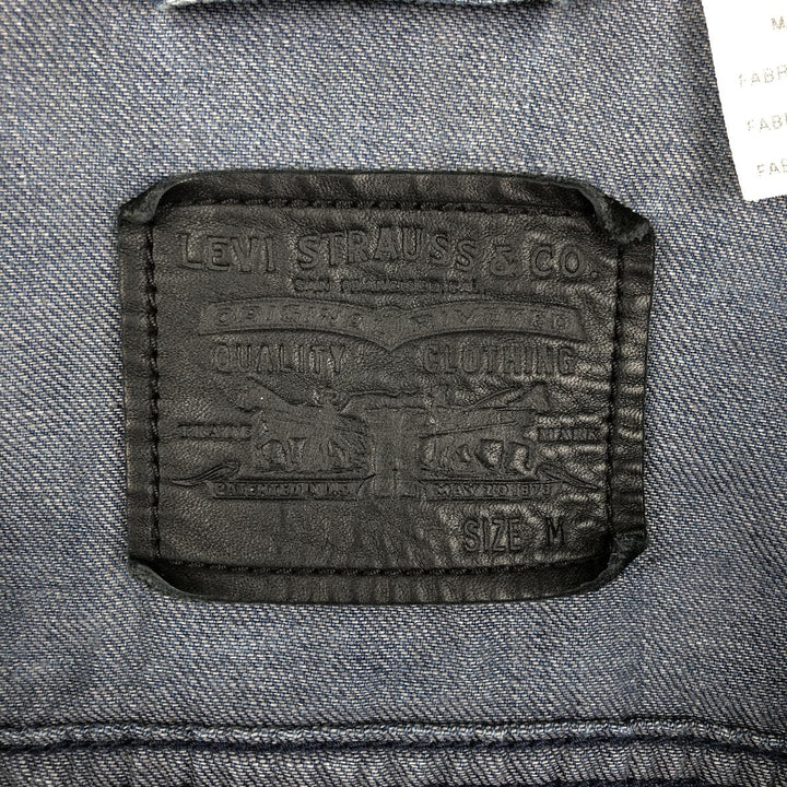 Levi's denim jacket, denim jacket, men's size M cotton blue type Vintage Second Hand