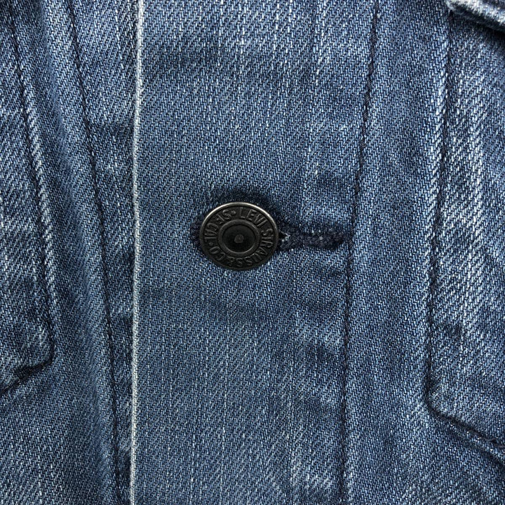 Levi's denim jacket, denim jacket, men's size M cotton blue type Vintage Second Hand