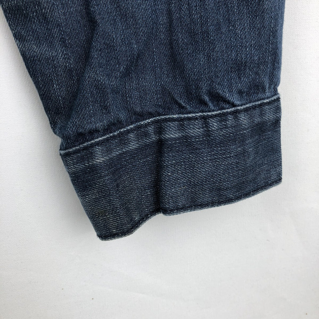Levi's denim jacket, denim jacket, men's size M cotton blue type Vintage Second Hand