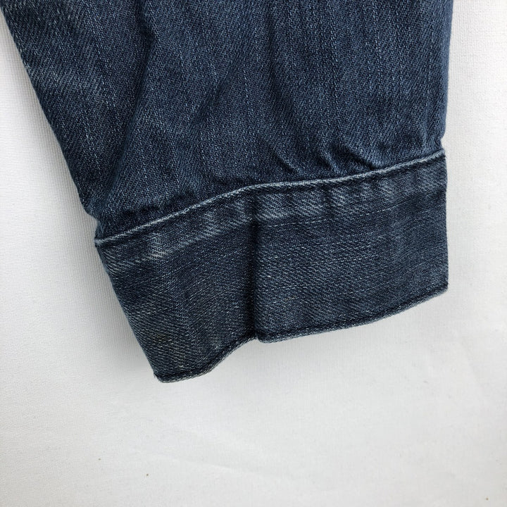 Levi's denim jacket, denim jacket, men's size M cotton blue type Vintage Second Hand