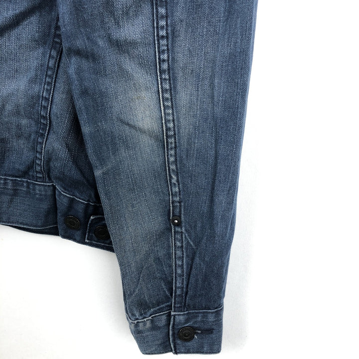 Levi's denim jacket, denim jacket, men's size M cotton blue type Vintage Second Hand