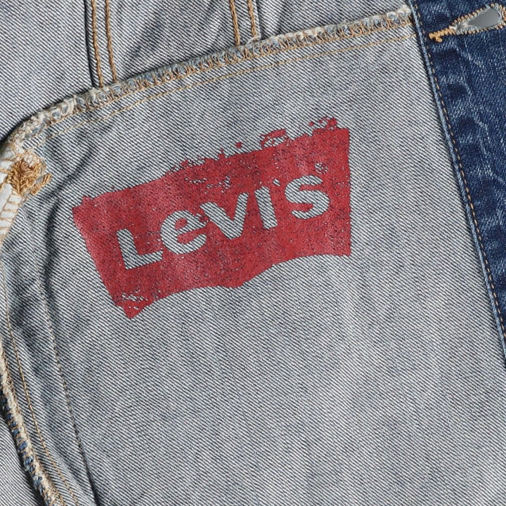 Levi's denim jacket, denim jacket, men's size L cotton blue type Vintage Second Hand