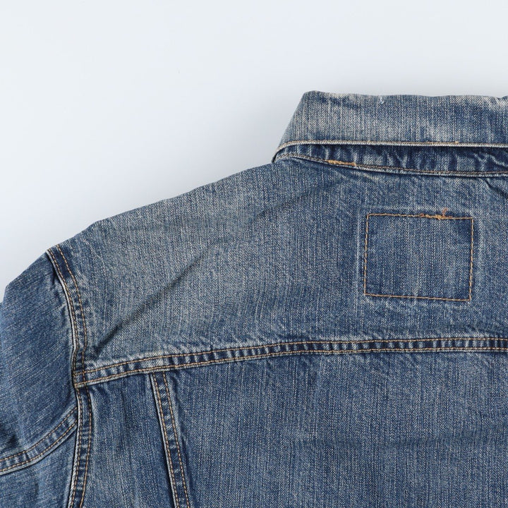 Levi's denim jacket, denim jacket, men's size L cotton blue type Vintage Second Hand