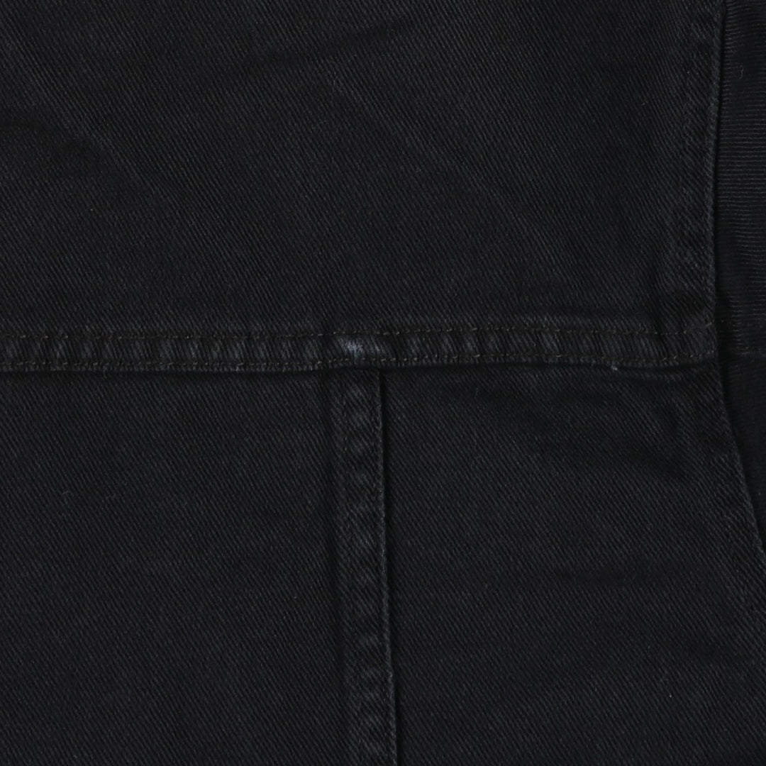 90s-00'S Lee Black Denim Jacket (Men's Size L, equivalent) Vintage cotton black type Vintage Second Hand