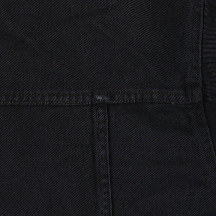 90s-00'S Lee Black Denim Jacket (Men's Size L, equivalent) Vintage cotton black type Vintage Second Hand