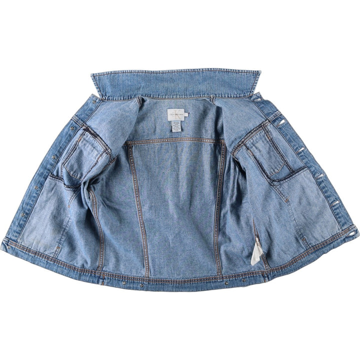 1990'S Calvin Klein Jeans Denim Jacket (Men's Size L equivalent) Vintage cotton blue type Vintage Second Hand