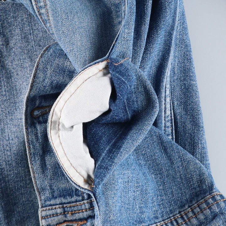 1990'S Calvin Klein Jeans Denim Jacket (Men's Size L equivalent) Vintage cotton blue type Vintage Second Hand