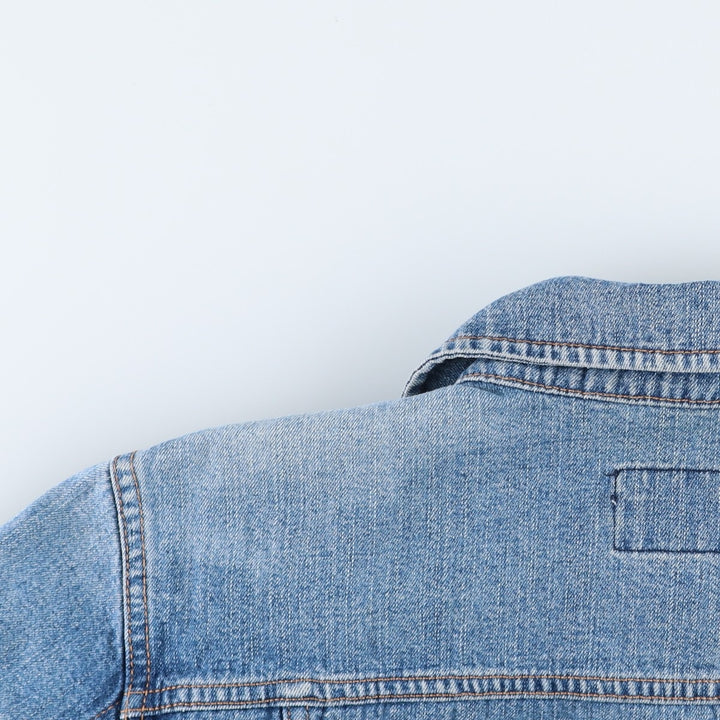 1990'S Calvin Klein Jeans Denim Jacket (Men's Size L equivalent) Vintage cotton blue type Vintage Second Hand