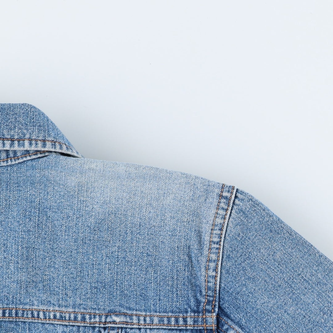 1990'S Calvin Klein Jeans Denim Jacket (Men's Size L equivalent) Vintage cotton blue type Vintage Second Hand