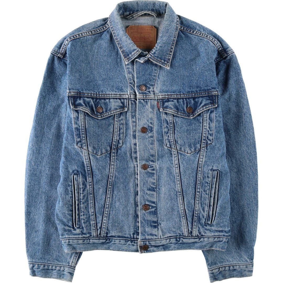 90s-00'S Levi's 75525-4891 Denim Jacket, Made in Canada, Men's Size S (approx.), Vintage. cotton blue type Vintage Second Hand