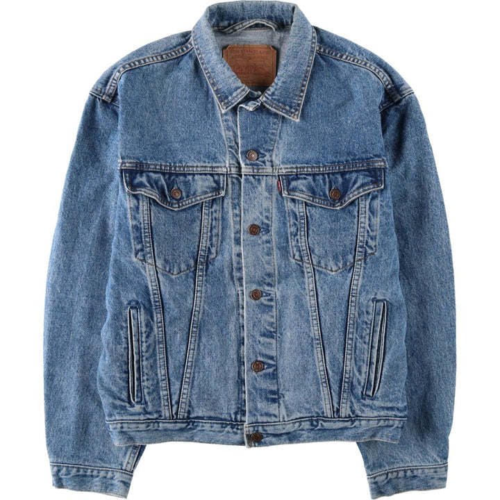 90s-00'S Levi's 75525-4891 Denim Jacket, Made in Canada, Men's Size S (approx.), Vintage. cotton blue type Vintage Second Hand