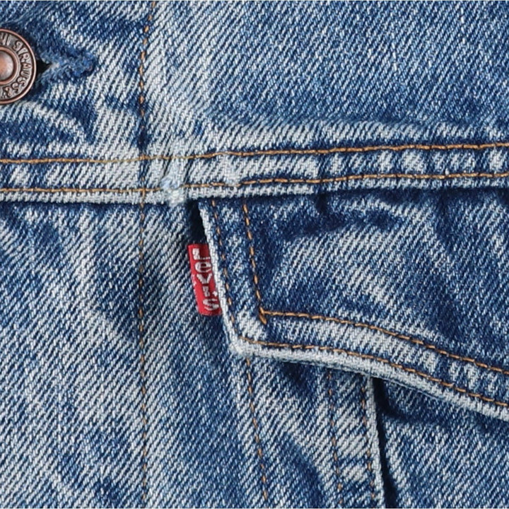 90s-00'S Levi's 75525-4891 Denim Jacket, Made in Canada, Men's Size S (approx.), Vintage. cotton blue type Vintage Second Hand