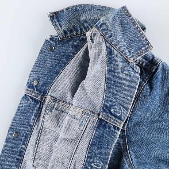 90s-00'S Levi's 75525-4891 Denim Jacket, Made in Canada, Men's Size S (approx.), Vintage. cotton blue type Vintage Second Hand