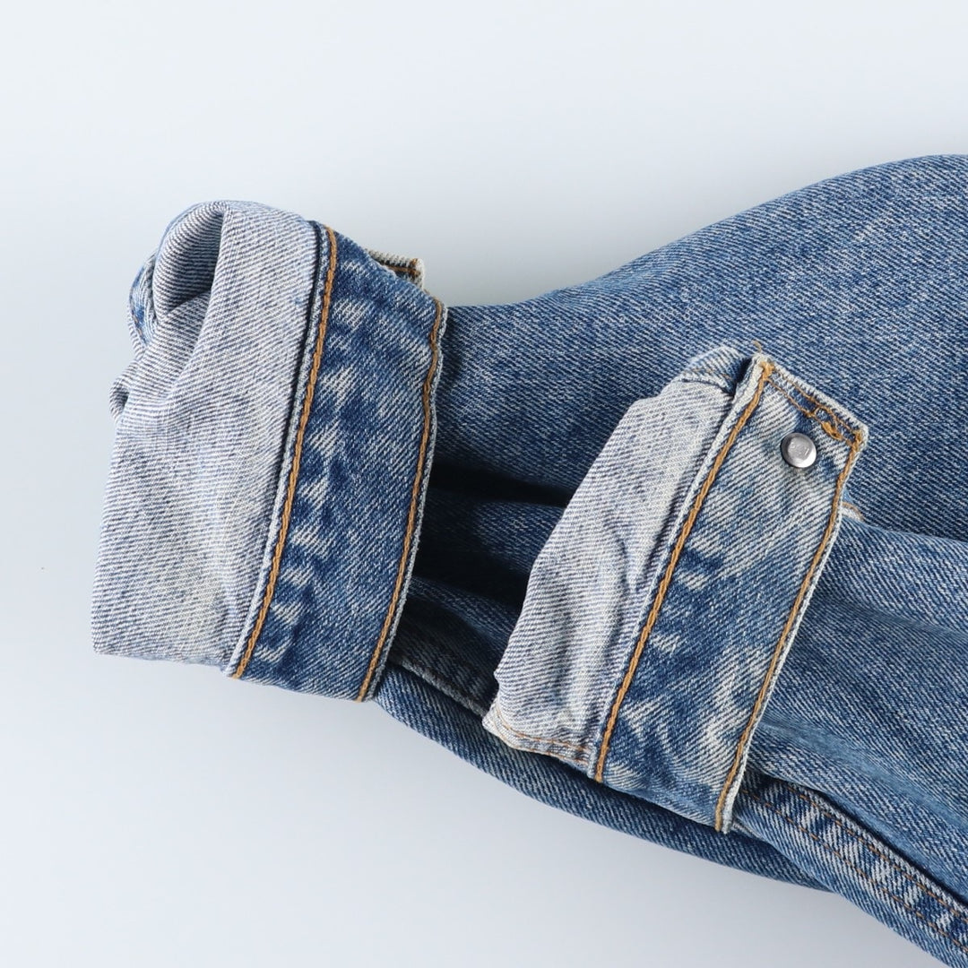 90s-00'S Levi's 75525-4891 Denim Jacket, Made in Canada, Men's Size S (approx.), Vintage. cotton blue type Vintage Second Hand