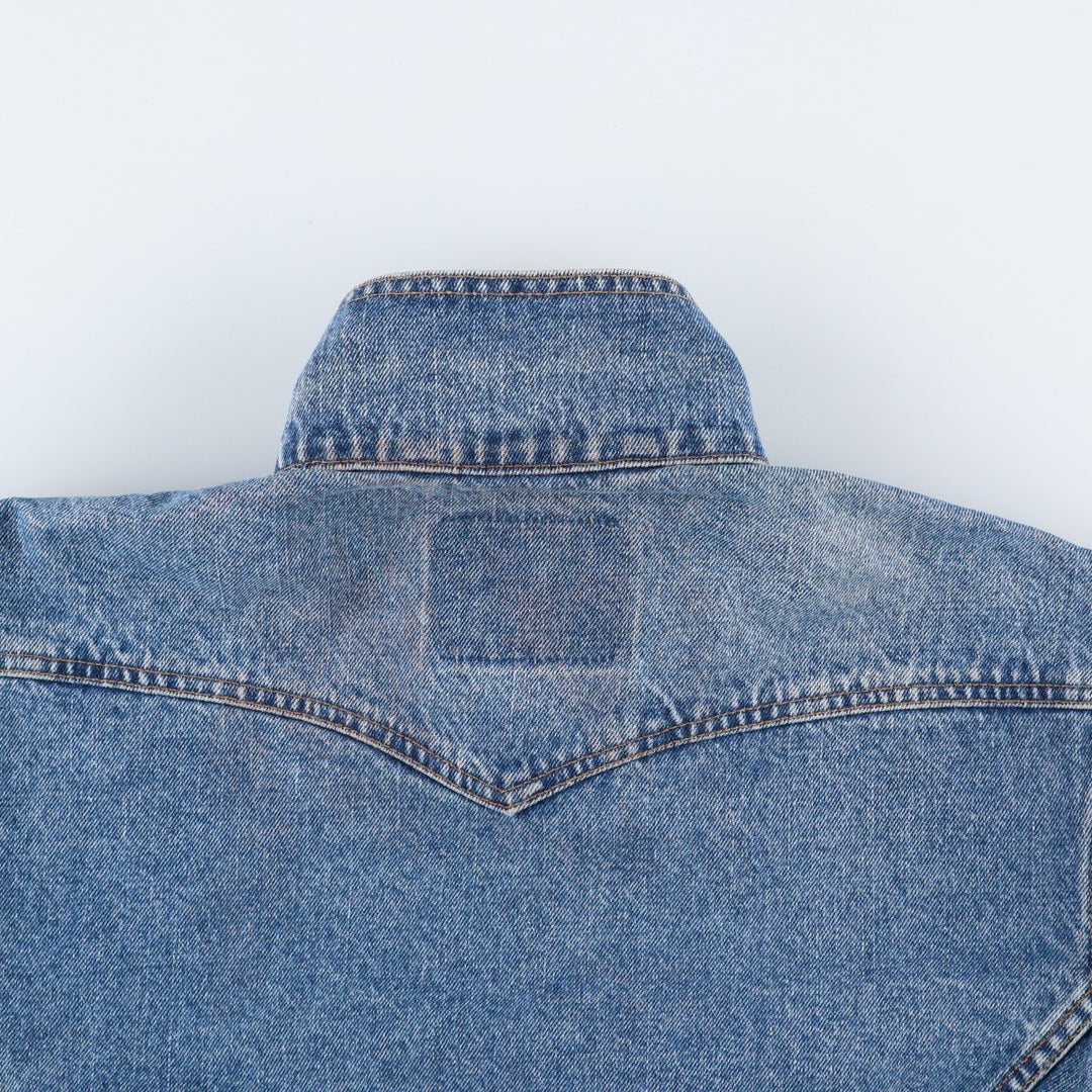 90s-00'S Levi's 75525-4891 Denim Jacket, Made in Canada, Men's Size S (approx.), Vintage. cotton blue type Vintage Second Hand