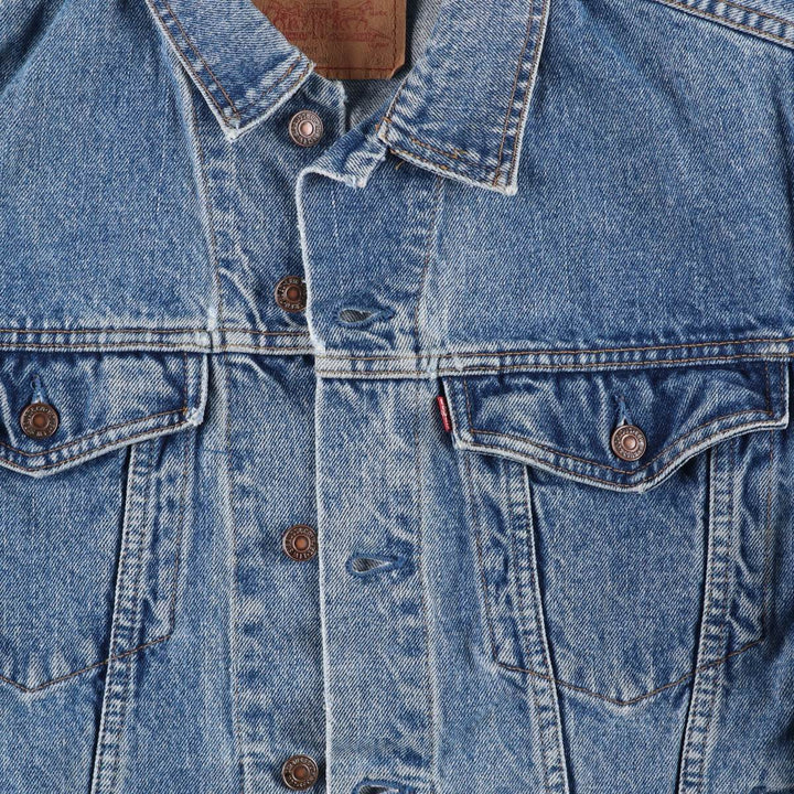 90s-00'S Levi's 75525-4891 Denim Jacket, Made in Canada, Men's Size S (approx.), Vintage. cotton blue type Vintage Second Hand