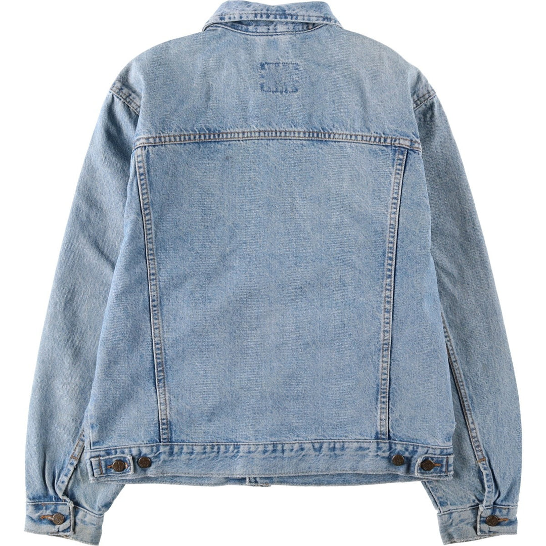 Vintage Lee Riders denim jacket from the 1980'S and 1990s, size L, men's size L. cotton blue type Vintage Second Hand