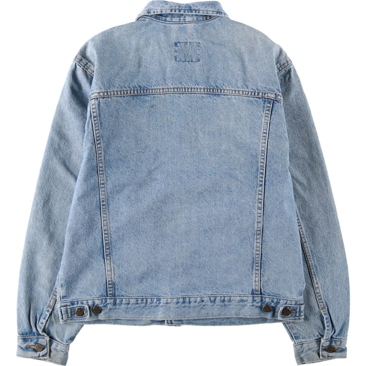 Vintage Lee Riders denim jacket from the 1980'S and 1990s, size L, men's size L. cotton blue type Vintage Second Hand