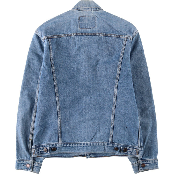 90'S Levi's 70503-0414 Denim Jacket, Men's Size Medium, Vintage cotton blue type Vintage Second Hand