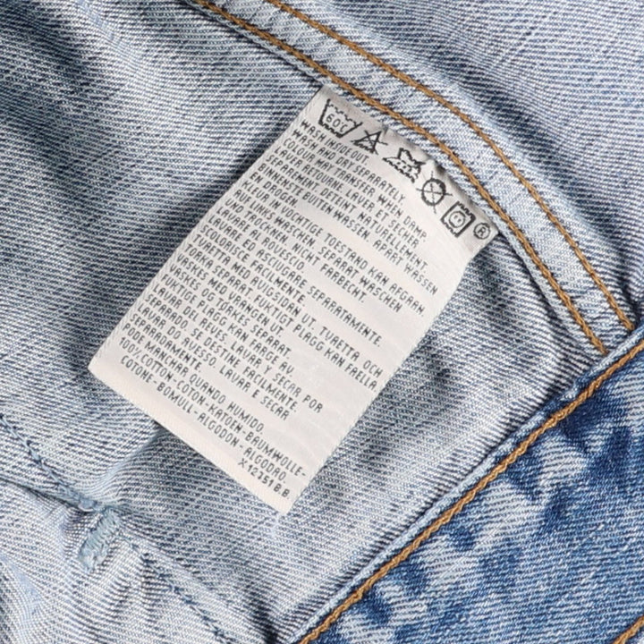 90'S Levi's 70503-0414 Denim Jacket, Men's Size Medium, Vintage cotton blue type Vintage Second Hand