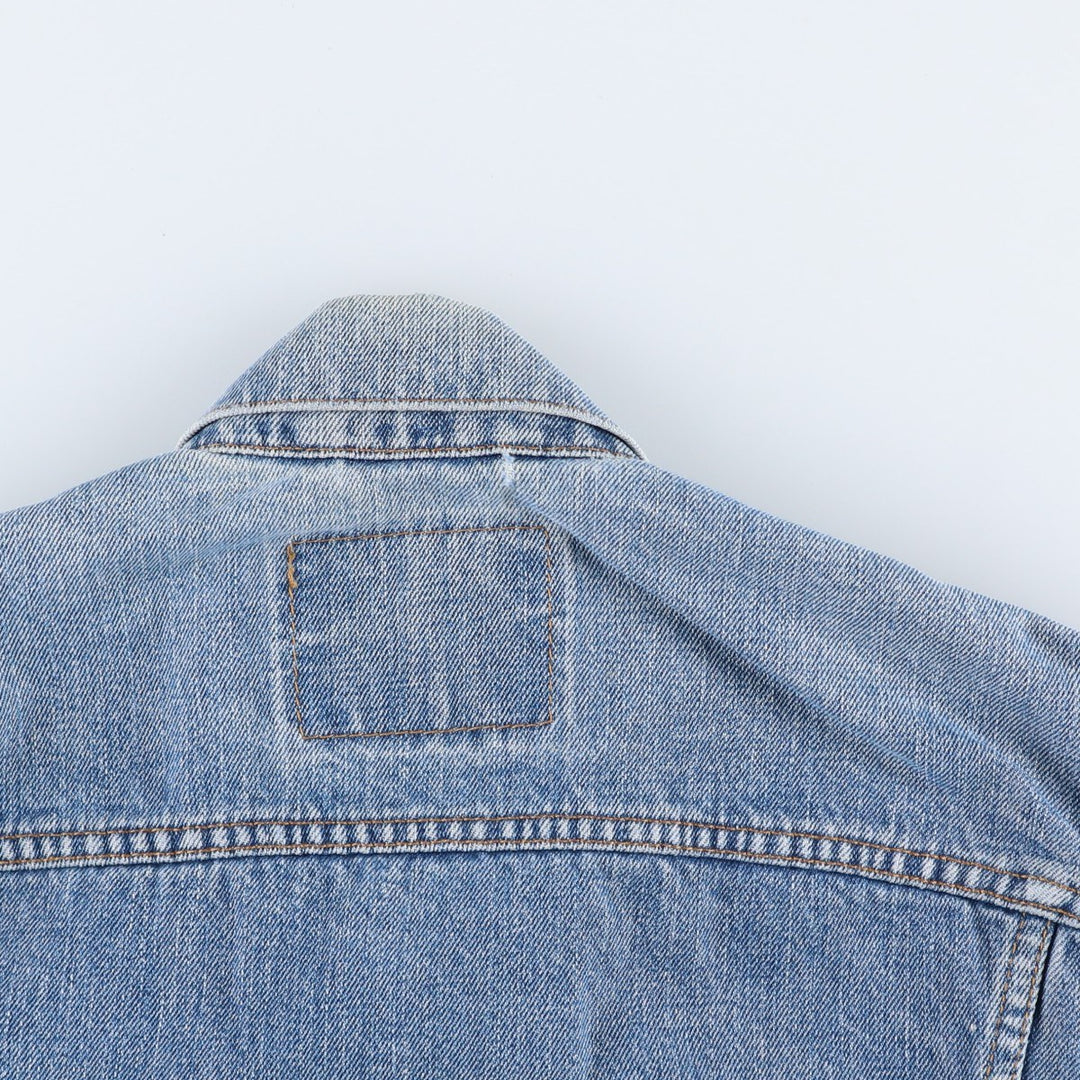 90'S Levi's 70503-0414 Denim Jacket, Men's Size Medium, Vintage cotton blue type Vintage Second Hand
