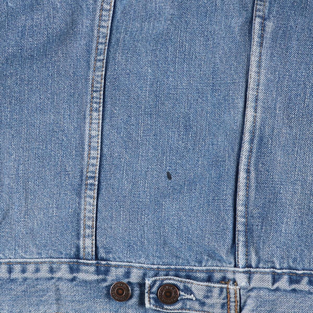 90'S Levi's 70503-0414 Denim Jacket, Men's Size Medium, Vintage cotton blue type Vintage Second Hand