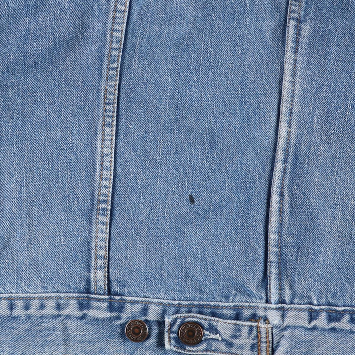 90'S Levi's 70503-0414 Denim Jacket, Men's Size Medium, Vintage cotton blue type Vintage Second Hand