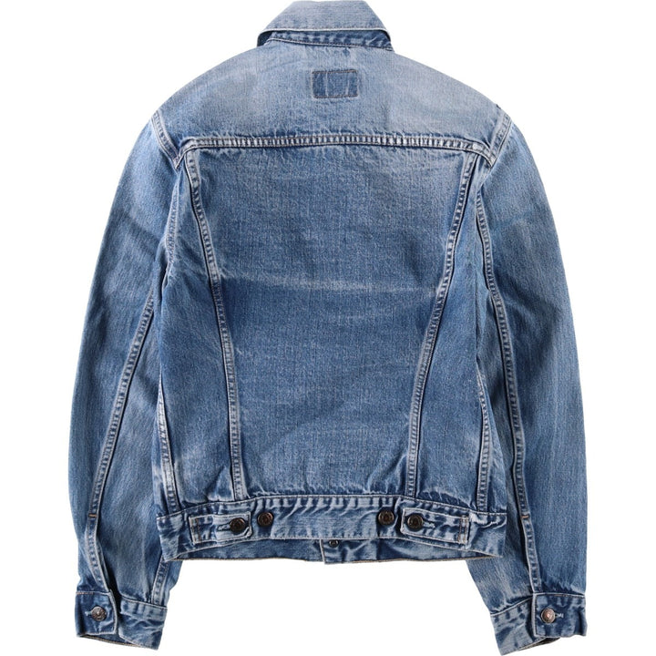 2000'S Levi's 70500-0401 Euro Model Denim Jacket, Men's Size Medium cotton blue type Vintage Second Hand