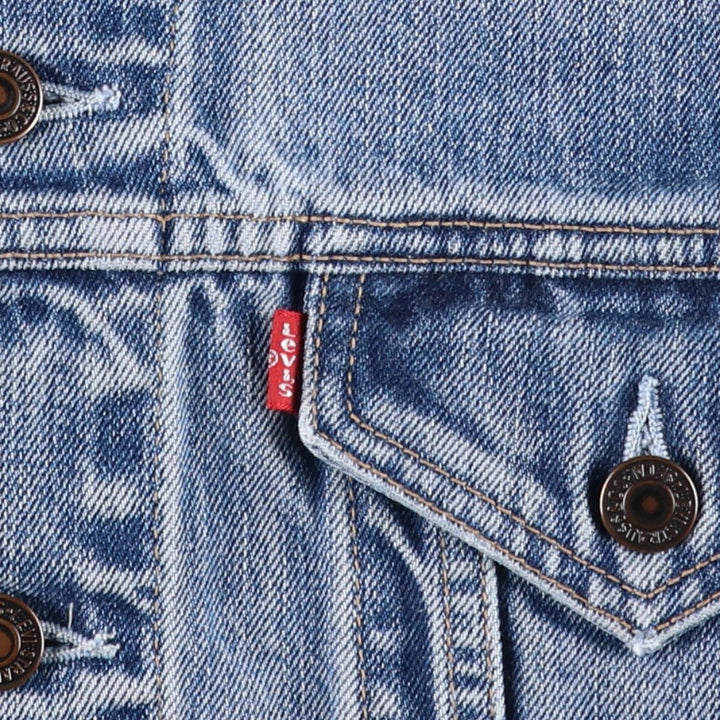 2000'S Levi's 70500-0401 Euro Model Denim Jacket, Men's Size Medium cotton blue type Vintage Second Hand