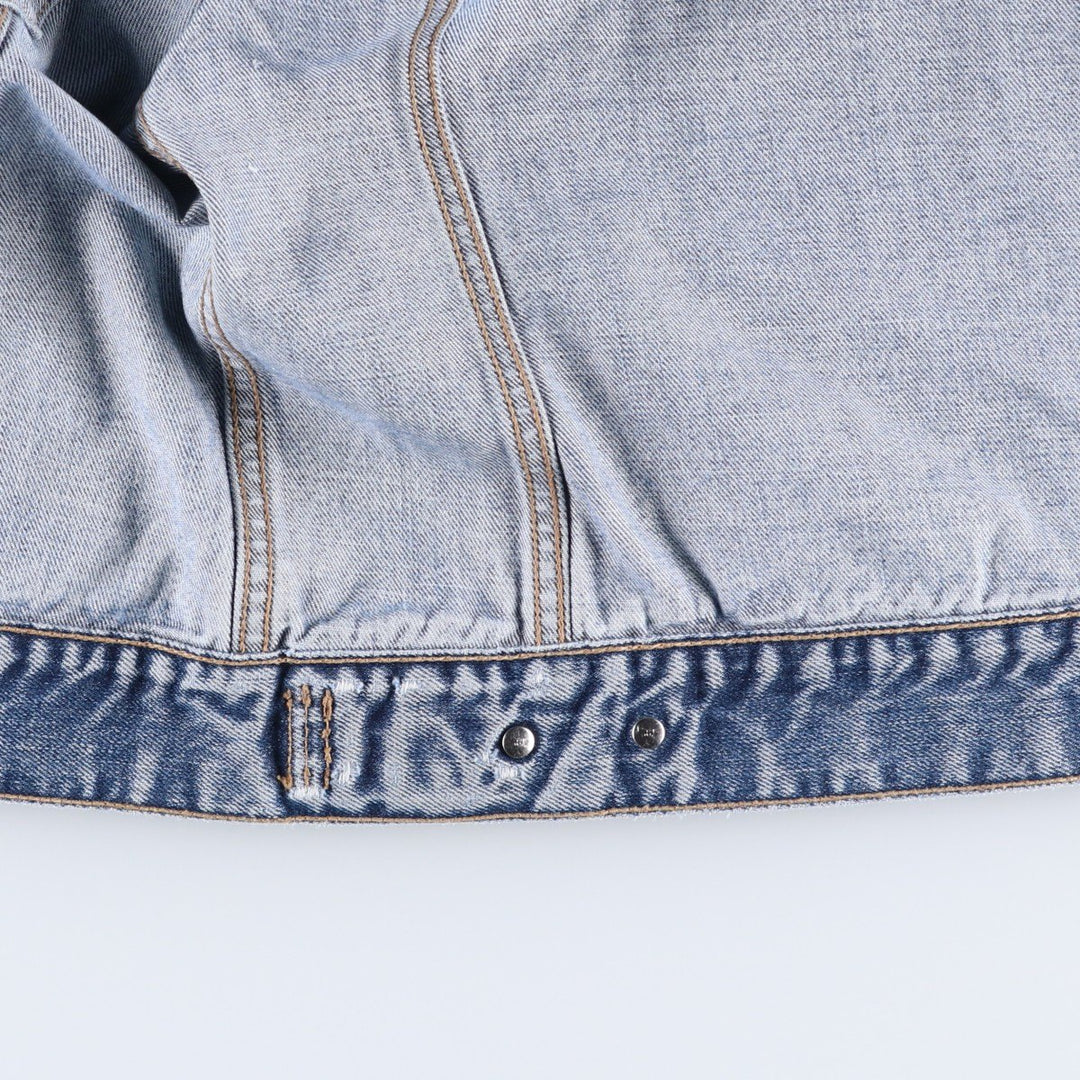 2000'S Levi's 70500-0401 Euro Model Denim Jacket, Men's Size Medium cotton blue type Vintage Second Hand