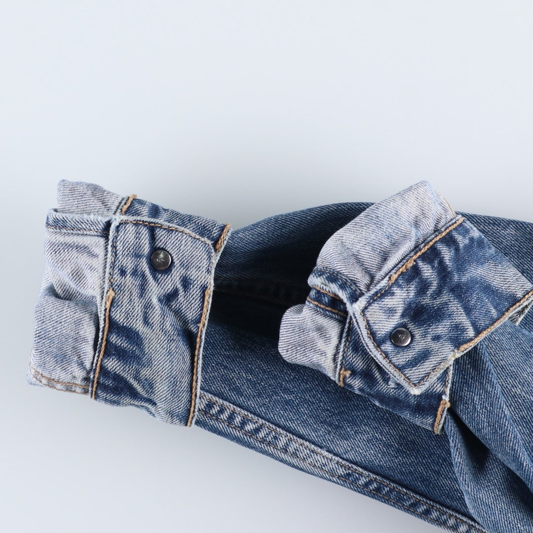 2000'S Levi's 70500-0401 Euro Model Denim Jacket, Men's Size Medium cotton blue type Vintage Second Hand