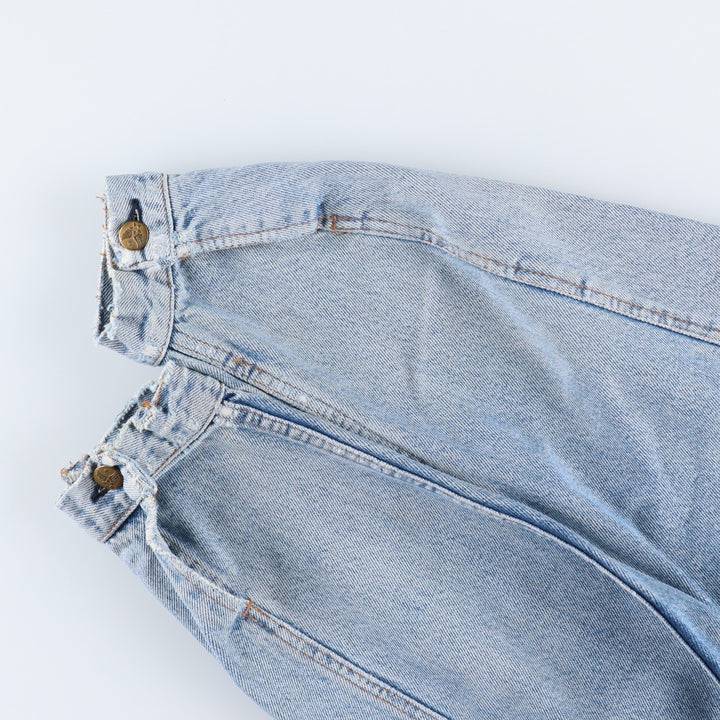 AVIREX denim jacket, men's size L equivalent, vintage. unclear blue type Vintage Second Hand