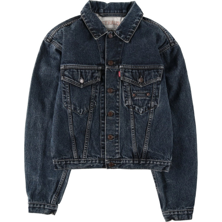 1980'S Levi's 71165-0857 Denim Jacket (Men's Size S equivalent) Vintage cotton navy blue type Vintage Second Hand