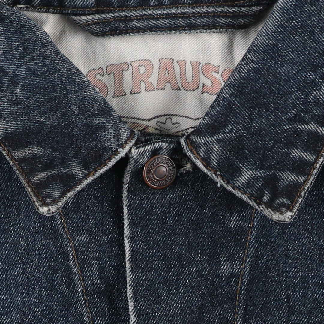 1980'S Levi's 71165-0857 Denim Jacket (Men's Size S equivalent) Vintage cotton navy blue type Vintage Second Hand