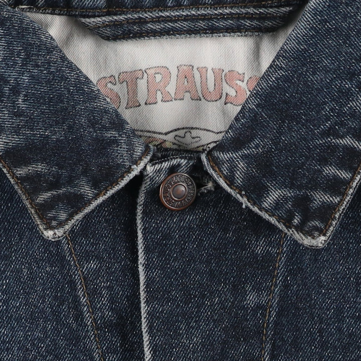1980'S Levi's 71165-0857 Denim Jacket (Men's Size S equivalent) Vintage cotton navy blue type Vintage Second Hand