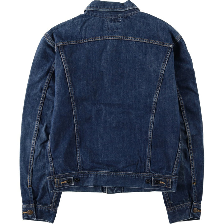 90'S Lee Slim Jacket Denim Jacket (Men's Size M equivalent) Vintage cotton blue type Vintage Second Hand