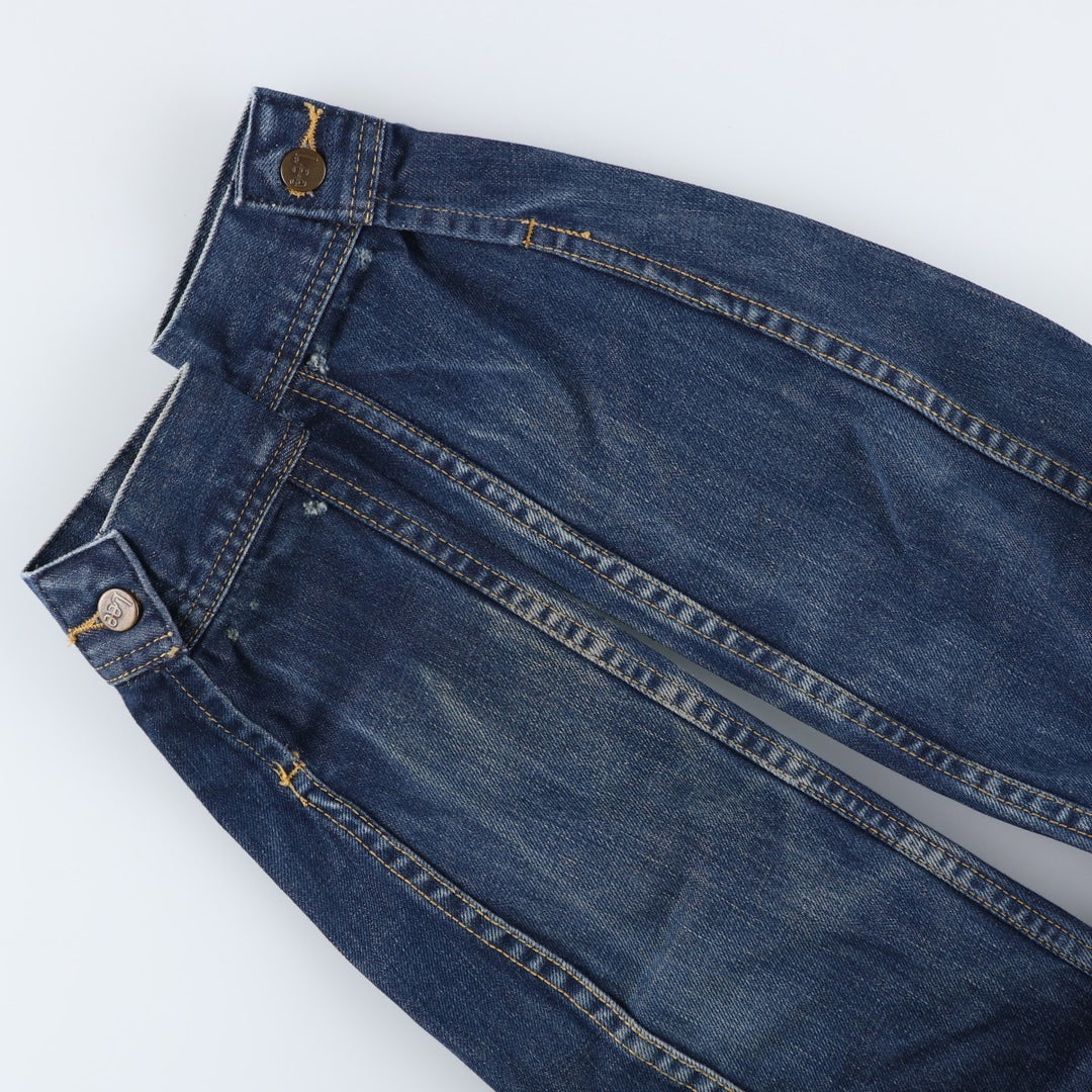 90'S Lee Slim Jacket Denim Jacket (Men's Size M equivalent) Vintage cotton blue type Vintage Second Hand
